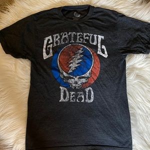 Ripple Junction Grateful Dead Steal Your Face Graphic Tshirt Unisex Size Small